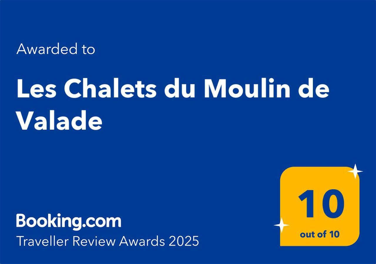 Les Chalets Du Moulin De Valade Condat-sur-Trincou Eksteriør bilde